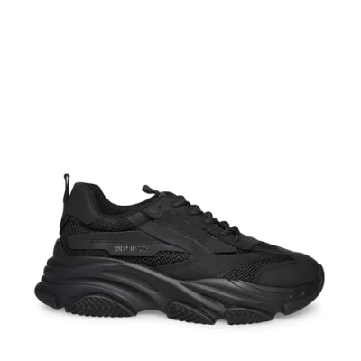 Afbeelding van Steve Madden Possess Sneakers voor heren, zwart.