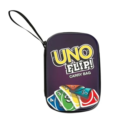 Image de Theo Klein Uno FLIP 5966 Sac de transport pratique pour cartes à jouer les déplacements, protège l&#039;humidité et la poussière, dimensions : 11 cm x 3,5 15,5 cm, jouet