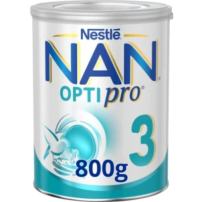 Afbeelding van Nestlé NAN® OPTIPRO 3 Opvolgmelk Groeimelk vanaf 1 jaar Flesvoeding Baby x 800 gr
