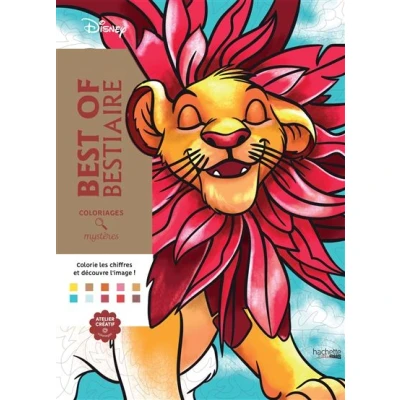 Image de Coloriages mystères Disney Best of Bestiaire