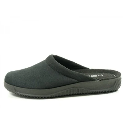 Afbeelding van Rohde 2773 Soltau H herenslippers, zwart.