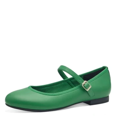 Afbeelding van Marco Tozzi Dames 2 24226 42 ballerina&#039;s voor dames, Groen