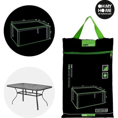 Afbeelding van ProGarden Afdekhoes voor tuintafel 165x115x80
