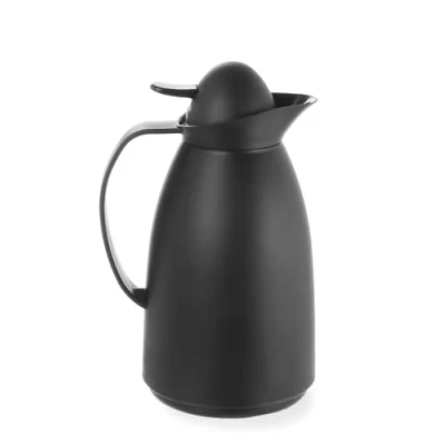Afbeelding van Hendi Thermoskan Kunststof Zwart 1 Liter