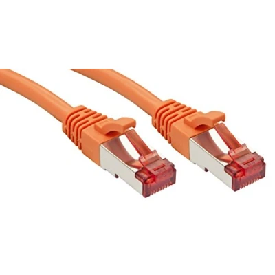Afbeelding van LINDY 47809 RJ45 Netwerkkabel, patchkabel CAT 6 S/FTP 2.00 m Oranje Snagless 1 stuk(s)