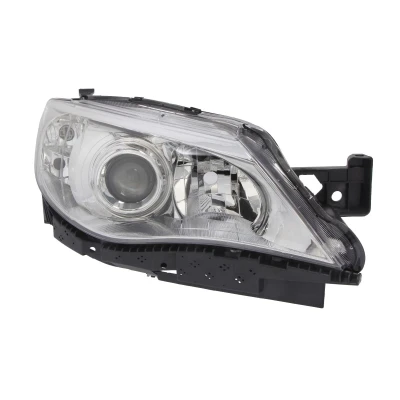 Afbeelding van TYC 20 15917 05 2 Koplampen rechts H7/HB3 Chroom voor rechtsrijdend verkeer Met elektromotor, kabelset SUBARU: Impreza III Hatchback