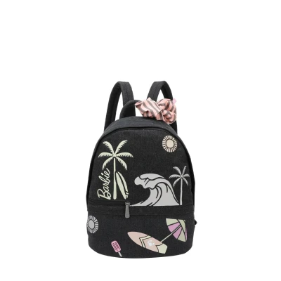 Afbeelding van Fritzi aus Preußen Vrije tijd Rugzak Malibu Denim Washed Limited Barbie Backpack Black Zwart