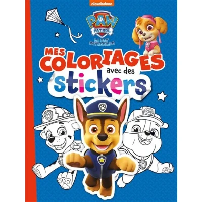 Image de Pat&#039; Patrouille Mes coloriages avec des stickers