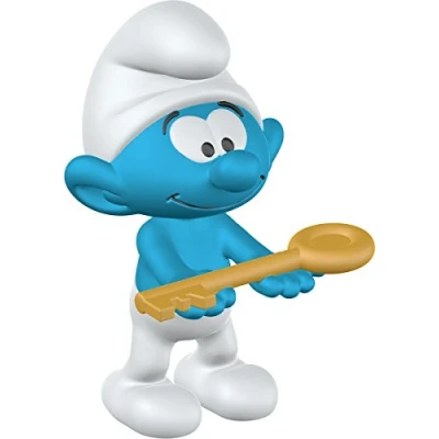 Afbeelding van Smurf Met Sleutel Schleich 6cm