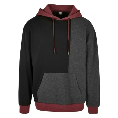 Afbeelding van Urban Classics Oversized Hoodie, Heren, Maat: Small, Black charcoal