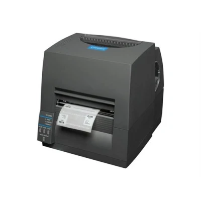 Image de Citizen CL S631II Imprimante d&#039;étiquettes thermique direct/transfert Rouleau (11,8 cm) 300 ppp jusqu&#039;à 100 mm/sec USB, RS232 noir