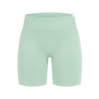 Afbeelding van Smilodox Seamless Shorts Amaze PRO Blickdicht &amp; Invisible Scrunch Effekt Legging, Dames, Maat: XS, Grün melange