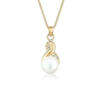Afbeelding van Elli Ketting goldcoloured, Dames, Maat: 45, Gold/coloured