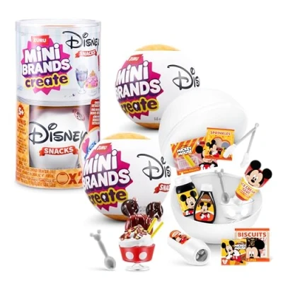Afbeelding van Mini Brands Disney Snacks Create Series 1 Capsules 2PK PVC Tube 77730