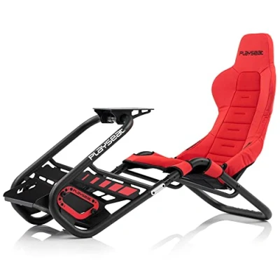 Image de Siège Gaming Playseats Trophy pour PS2 PS3 PS4 Xbox One 360 PC et Mac Rouge noir