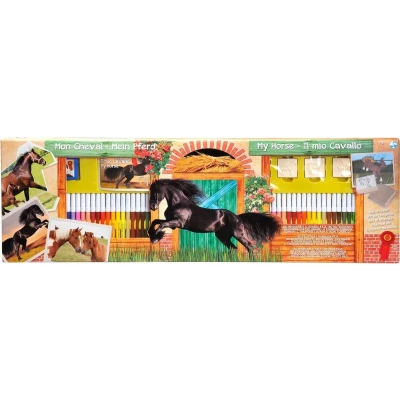 Afbeelding van Multiprint Kleurset Horses 86 delig