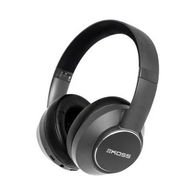 Image de KOSS BT740iQZ Bluetooth filaire Hi Fi casque supra auriculaire aural suppression du bruit micro volume réglable noir