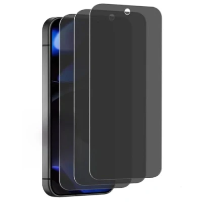 Afbeelding van Screenprotector Geschikt voor Google Pixel 9 Privacy Glas Gehard Full Cover Tempered Glass 3 PACK