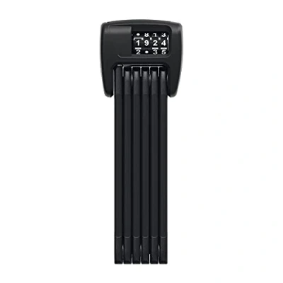 Afbeelding van ABUS Bordo 6000C LED opvouwbaar slot met SH slothouder, fietsslot verlichte cijfercode, veiligheidsniveau 10, lengte 90 cm