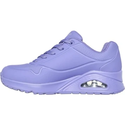 Afbeelding van Skechers Sport UNO Sneakers laag lilac, Dames, Maat: 35.5, Lilac Pu
