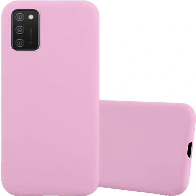 Afbeelding van Cadorabo Hoesje geschikt voor Samsung Galaxy A02s in CANDY ROZE Beschermhoes gemaakt van flexibel TPU silicone Case Cover