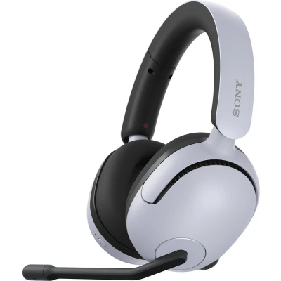 Afbeelding van Sony INZONE H5 Draadloze gaming headset, compatibel met pc en PS5, 360 ruimtelijk geluid voor gaming, comfortabele grip, 28 uur looptijd, lage latentie microfoon AI