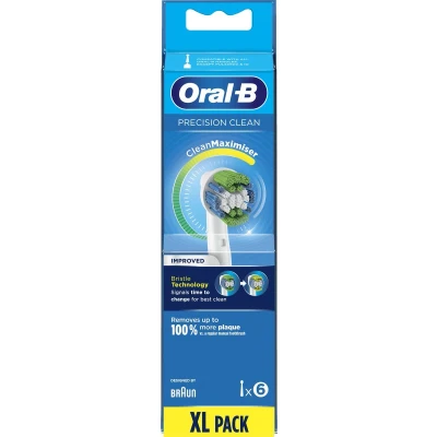 Afbeelding van 12x Oral B Opzetborstels Precision Clean 6 stuks