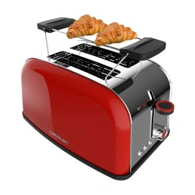 Afbeelding van Cecotec Tostador vertical Toastin time 850 Red