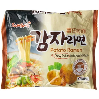 Afbeelding van Samyang Instant Aardappel Ramen (5 pack) 120 g
