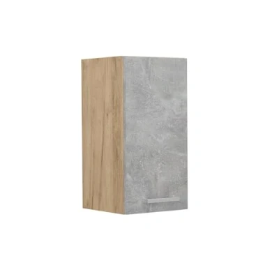 Afbeelding van Vicco Hangkast R Line, Beton/Krachtige eik goud, 30 cm