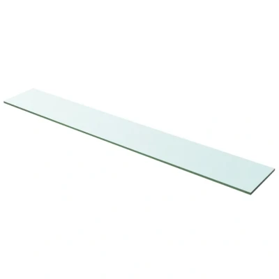 Afbeelding van Wandschap transparant 100x15 cm glas