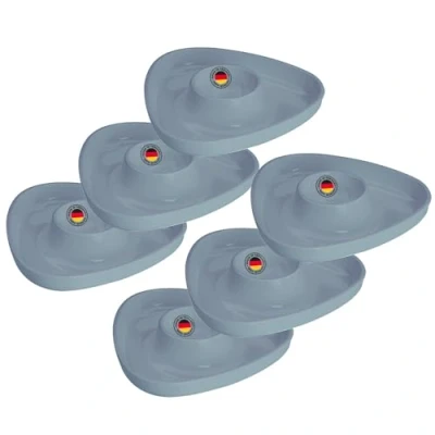 Afbeelding van Westmark 207022EB Driehoekige eierdopjes PS blauw 6 stuks