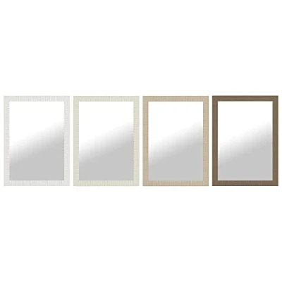 Afbeelding van Wandspiegel DKD Home Decor Bruin Zwart Donker grijs Ivoor Kristal polyestyreen 70 x 2 97 cm (4...