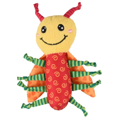 Afbeelding van Flamingo Kattenspeelgoed yowly lieveheersbeestje Multicolor 14 cm