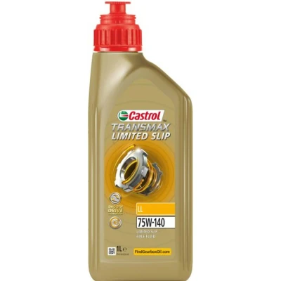 Afbeelding van Versnellingsbakolie Castrol Transmax Limited Slip 75W 140 1L 15D999
