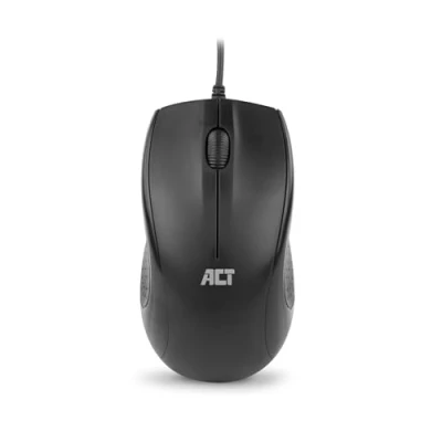 Afbeelding van ACT Bedrade full size optische muis 1000 DPI, stille klik, milieuvriendelijk