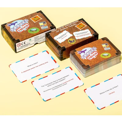 Afbeelding van Trivia Spel Reizen