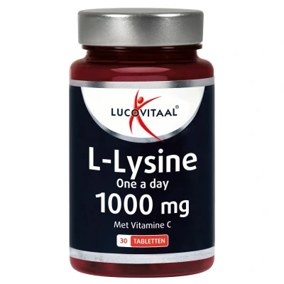 Afbeelding van Stapel tot 60% korting Lucovitaal L Lysine 1000mg 30 Tabletten