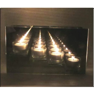 Afbeelding van INTERHOME Kaarsenstandaard Infinity Light Spiegelbox