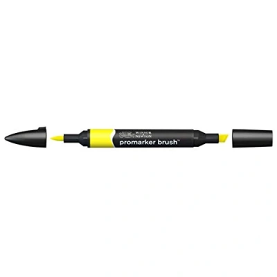 Image de Winsor &amp; Newton Promarker Brush Y657 Jaune