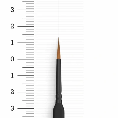 Afbeelding van Round Precision Synthetic Brush 2 B03002