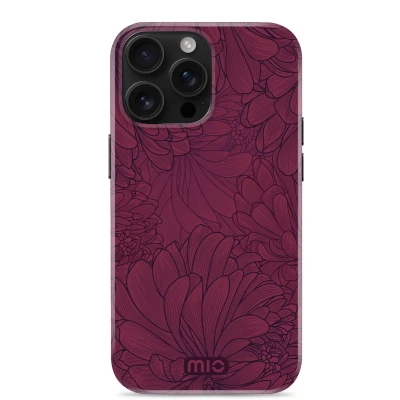 Afbeelding van MIO by Mobilize Berry Blooms Magsafe Compatible for iPhone 16 Pro