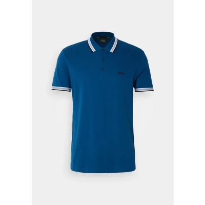 Afbeelding van Boss Heren Polo Blauw 50469055/494 Paddy