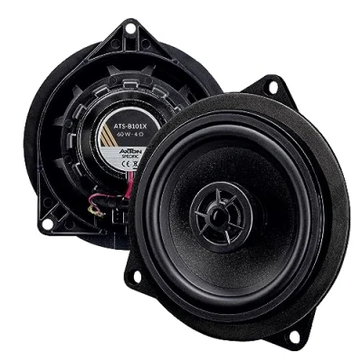 Afbeelding van Axton ATS B101X Autospeakers Pasklare luidsprekers BMW 10cm coaxiale 2weg Custom fit