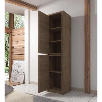 Afbeelding van Meubella Kast Monaco Eiken 50 cm Dicht