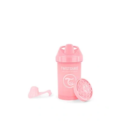 Afbeelding van Twistshake 78273 Drinkbeker 300ml met fruit mixer, Pastelroze