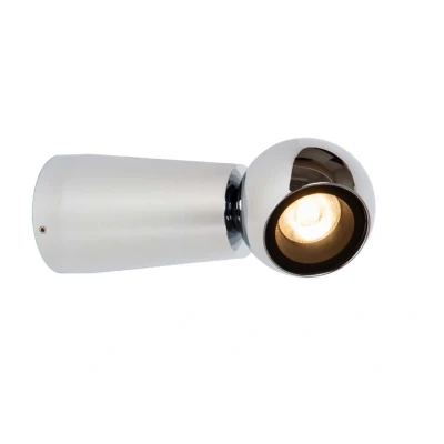 Afbeelding van Lucide IPSOS Wandlamp Badkamer LED 1x6W 2700K IP54 Chroom