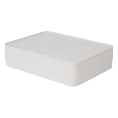 Image de Han Allison box organisateur intelligent avec couvercle blanc neige
