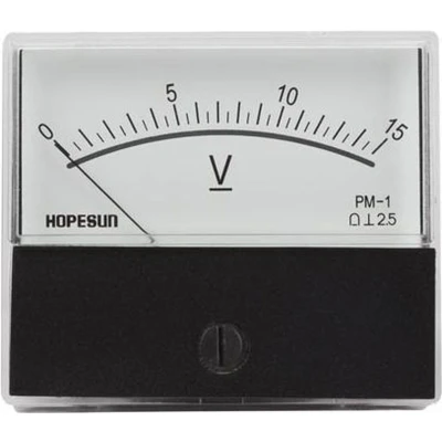 Afbeelding van Analoge paneelmeter voor DC spanningsmetingen 30 V
