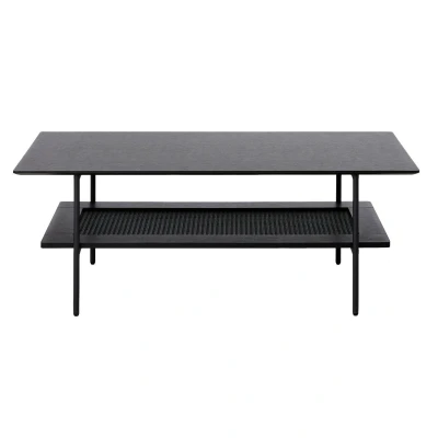 Afbeelding van Meya salontafel 55x110 cm zwart